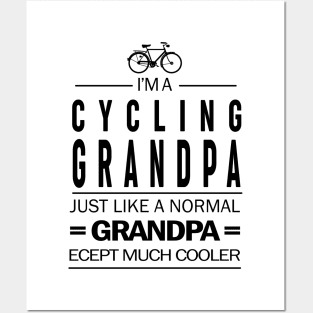 Cycling Grandpa Posters and Art